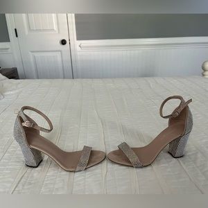 Madden Girl Beela Rhinestone heels size 8